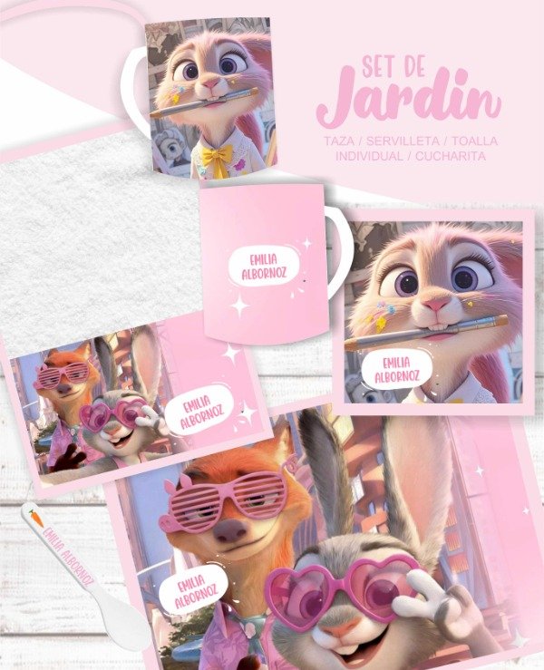 Producto - SET ZOOTOPIA 1