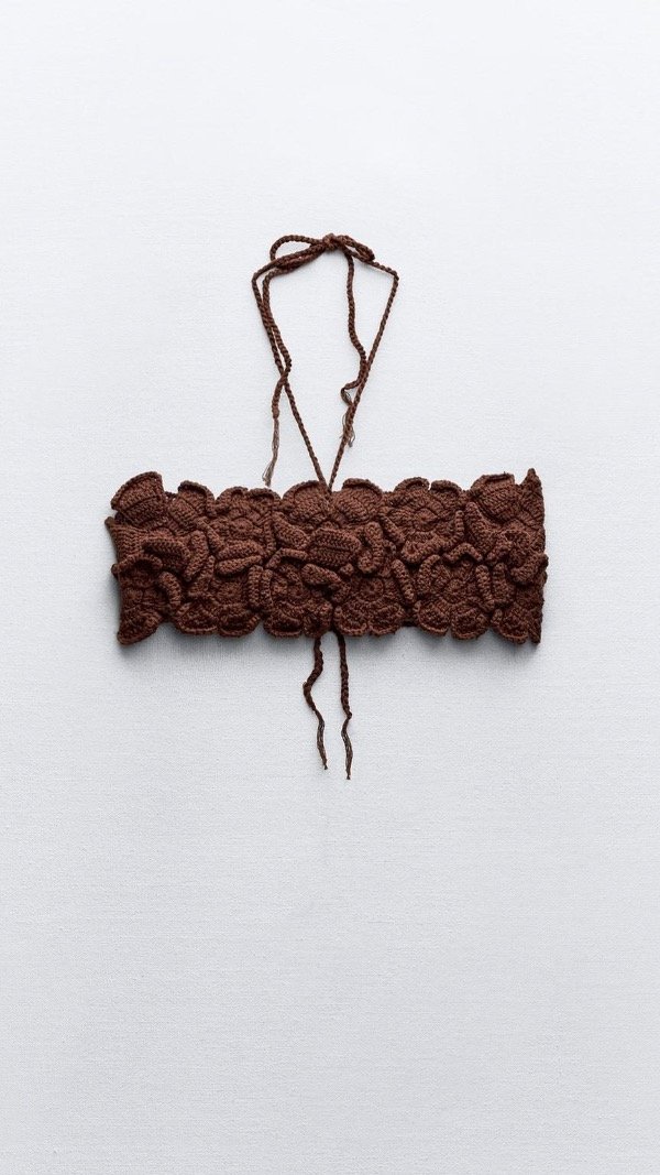 Producto - Top bando tejido Zara - 1