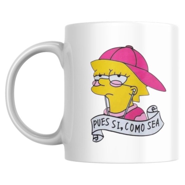 Producto - Taza - pues si como sea (simpsons) - 0