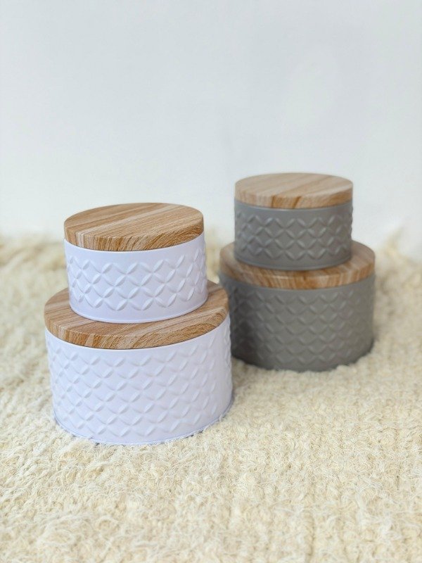 Producto - Lata tapa tipo madera 10x6