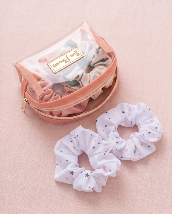 Producto - Estuche cristal con scrunchies - 2