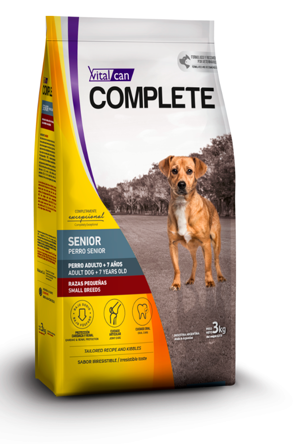Producto - Vital can senior raza pequeña 3 kg