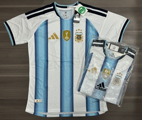 Producto - CAMISETA DE ARGENTINA TITULAR VERSION JUGADOR (S/M/L/XL/ XXL/XXXL)
