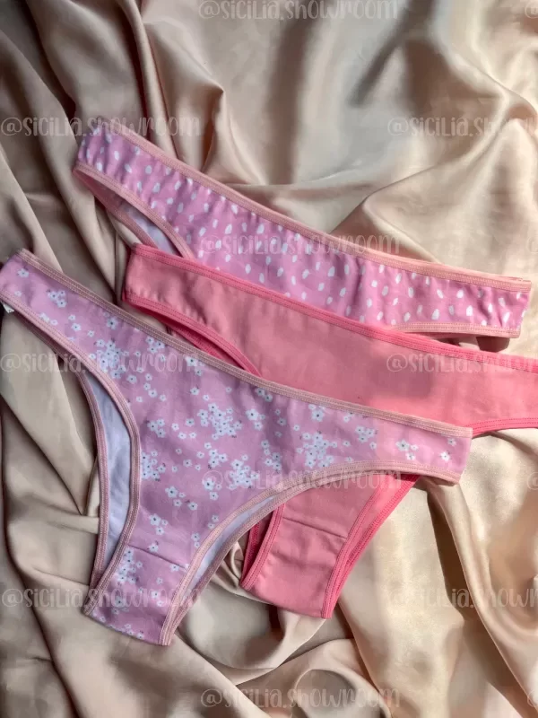 Producto - MEDIA DOCENA VEDETINA ROSA ESTAMPADA