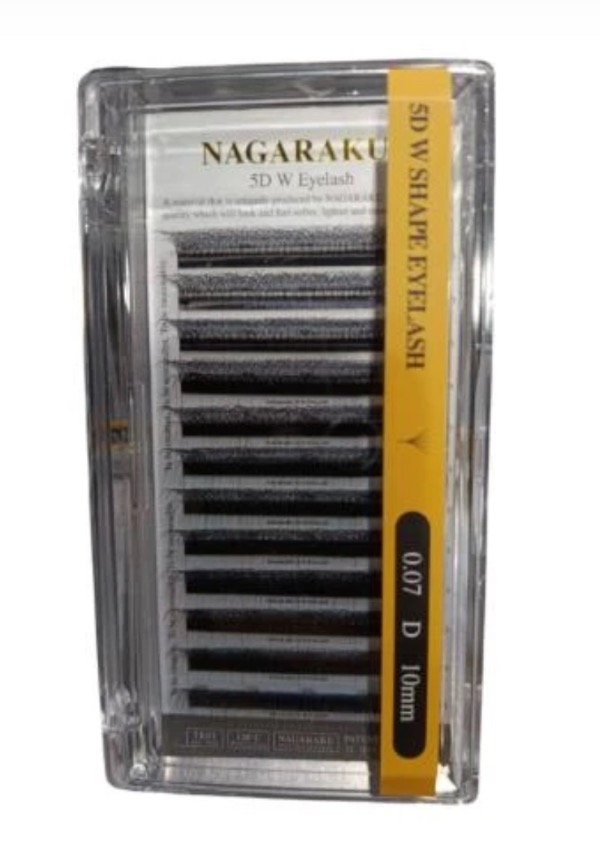 Producto - Pestañas NAGARAKU tecnológicas 5D W 0.07D 10mm