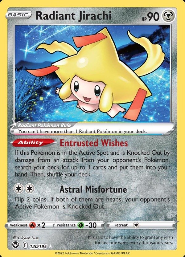 Producto - Radiant Jirachi - 120/195
