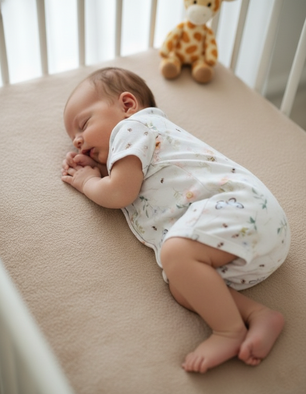 Producto - Enterito de algodón corto mariposas