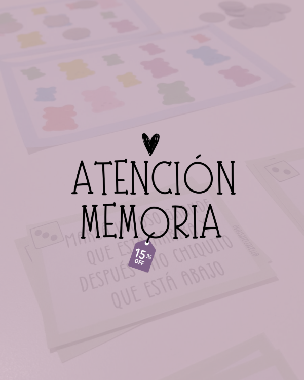 Producto - Pack atención-memoria