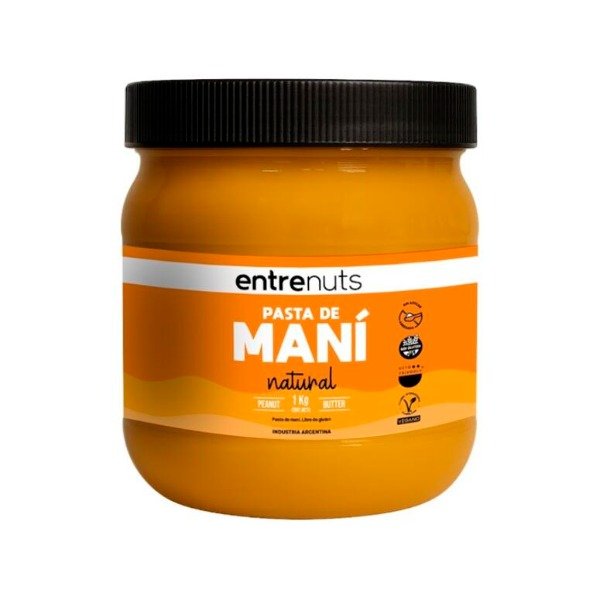 Producto - Pasta de Mani Natural x 1kg - Entre Nuts
