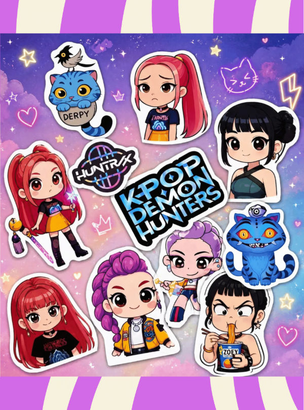 Producto - Stickers Huntrix