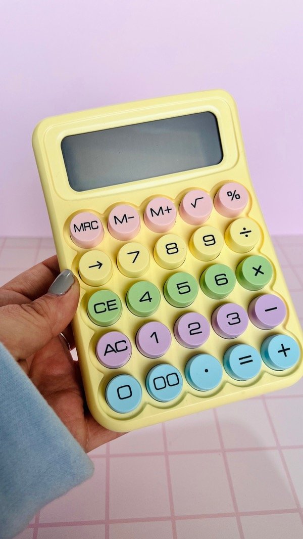 Producto - Calculadora yellow