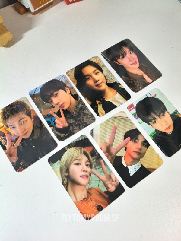 Producto - BTS ARIRANG photocards - Weverse Global selfie Set B