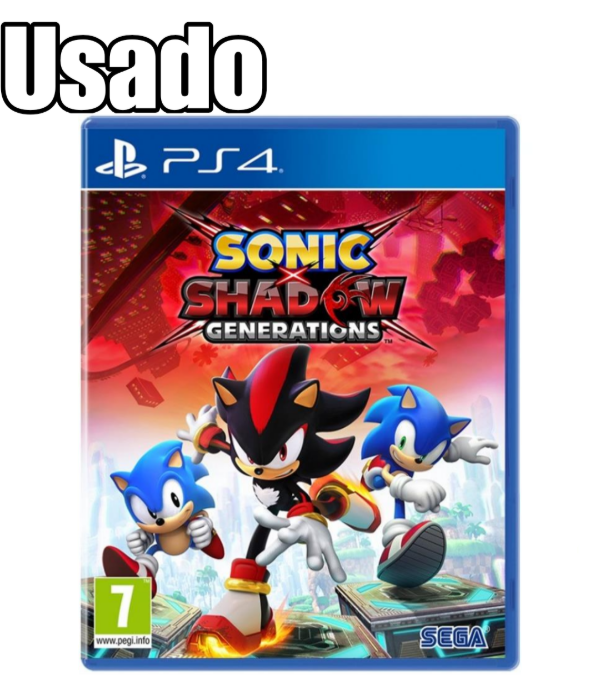 Producto - Sonic x Shadow Generations Juego Físico Usado PS4
