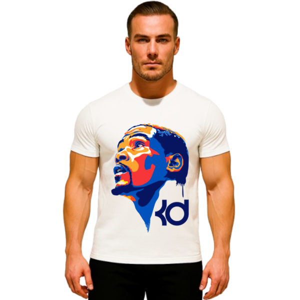 Producto - Remera Regular Fit DigitalArt Kevin Durant KD