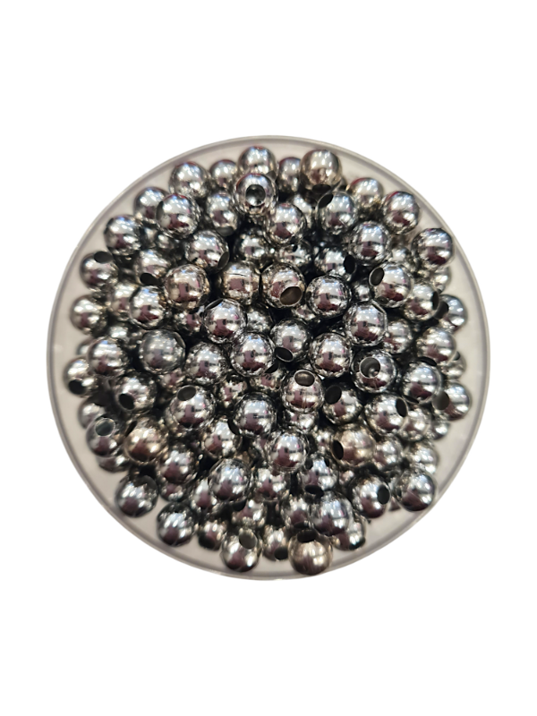Producto - BOLITAS METÁLICAS X PESO 6MM NIQUEL
