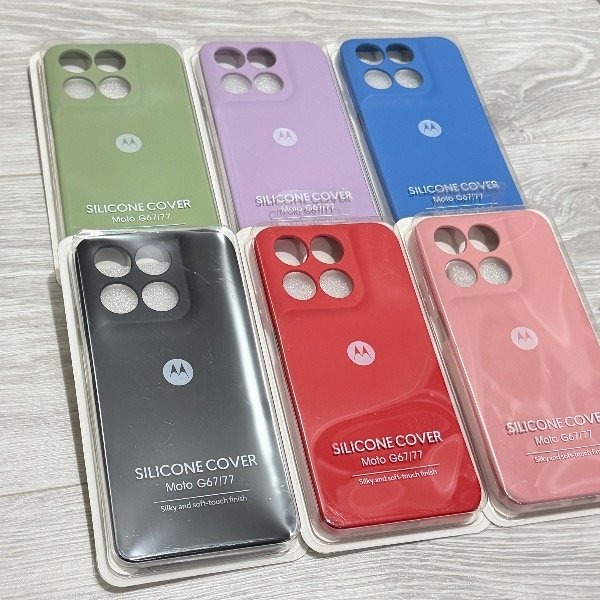 Producto - FUNDA SILICONA CON LOGO G67/G77