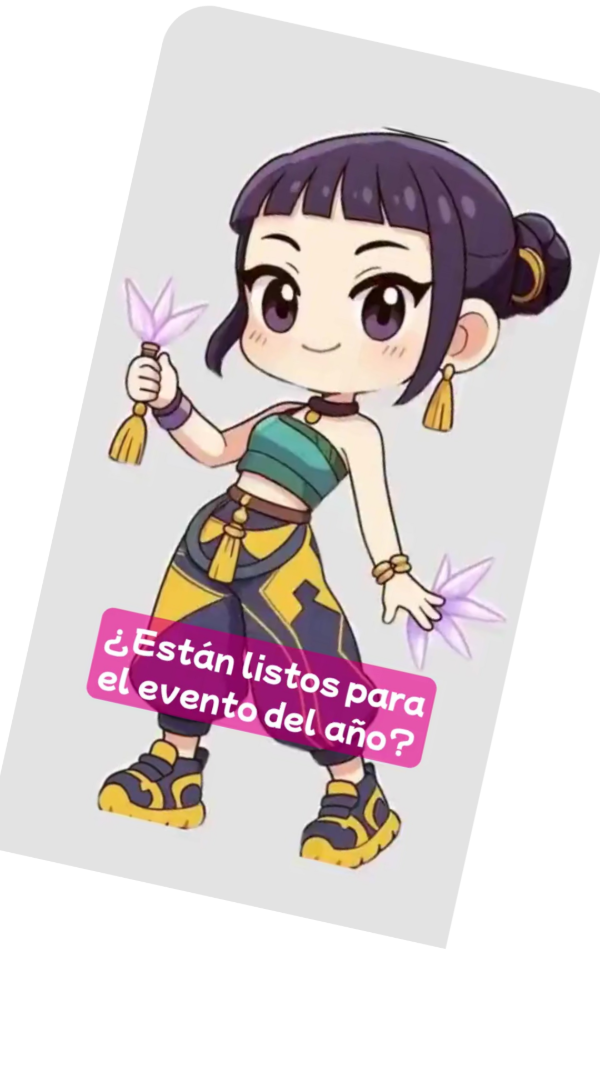 Producto - Video invitacion digital de Guerreras K pop 4 - 3