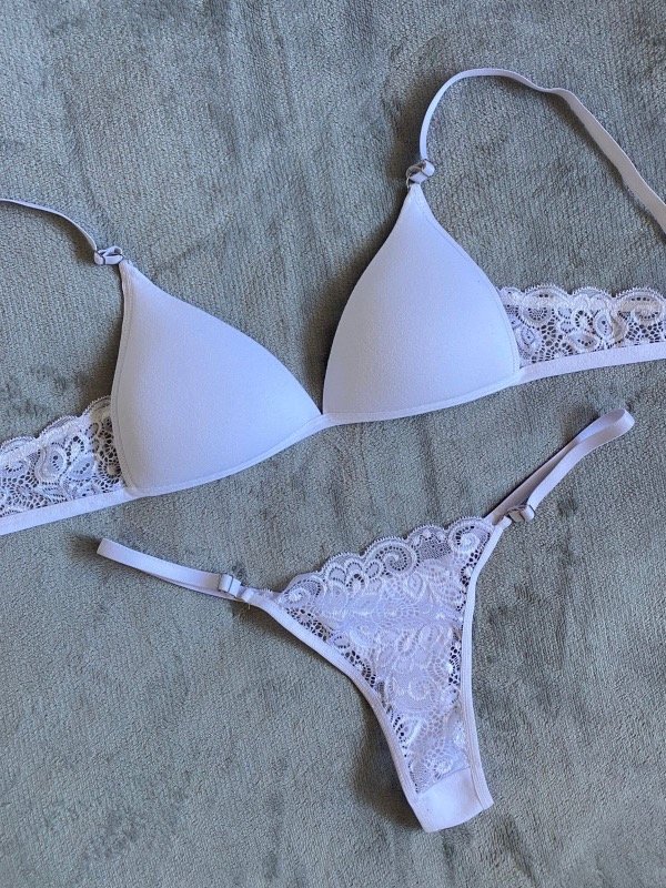 Producto - Triangulito Jessi blanco