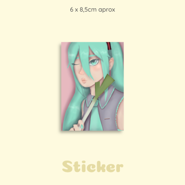 Producto - MIKU IDOL - Ilustración - 5