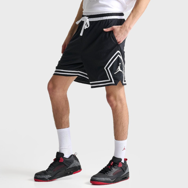 Producto - Men's Jordan Dri-FIT Sport Diamond Basketball Shorts Negro