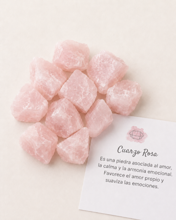 Producto - Piedra Cuarzo Rosa En Bruto X 100 Gr. Piedra Del Amor - 0