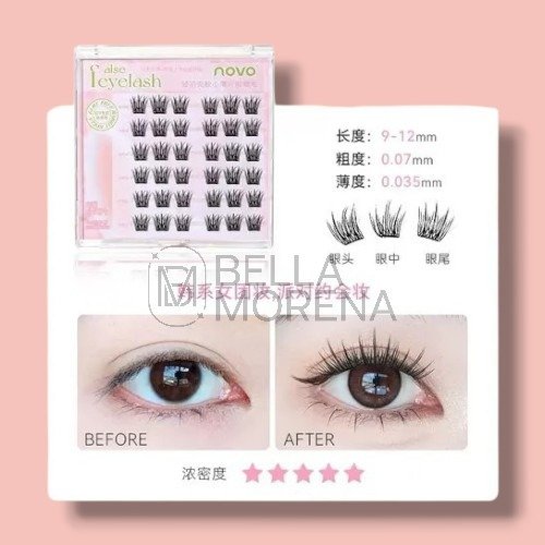 Producto - Pestañas autoadhesivo Novo