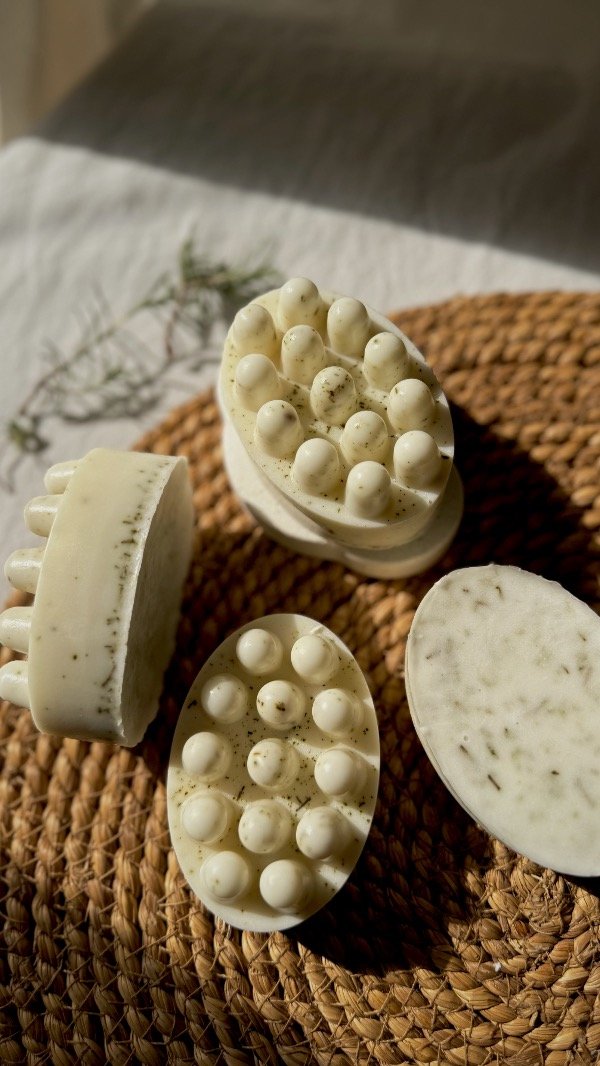 Producto - Jabon aromatizado masajeador