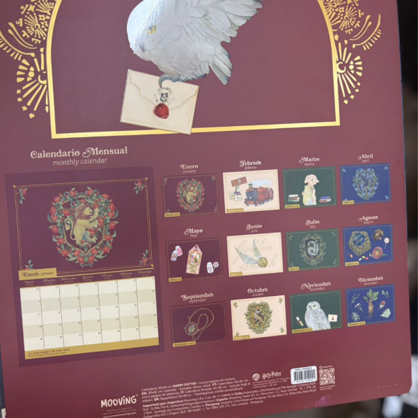 Producto - Calendario Mooving 30x40 Harry potter - 1