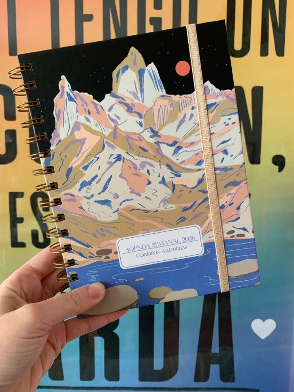 Producto - Agenda semanal - Montañas Argentinas