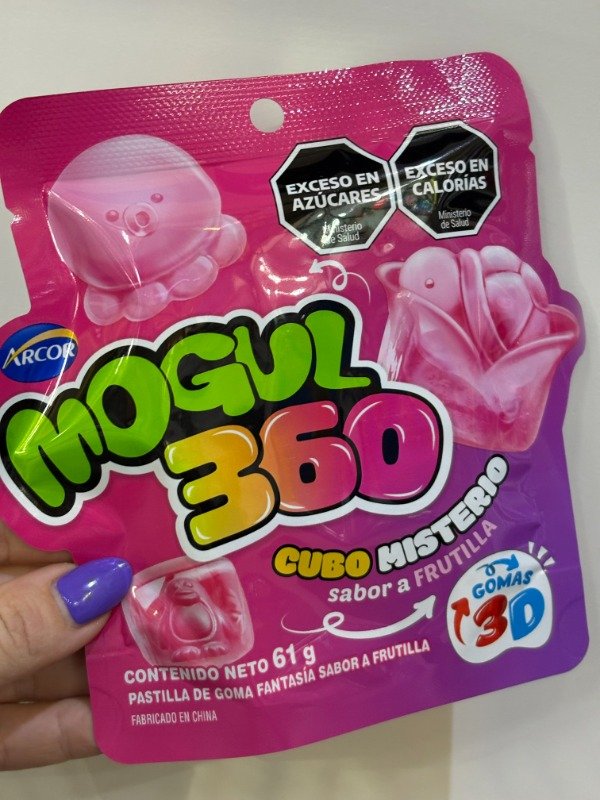 Producto - Gomitas Mogul 360 Pelable Sabor Frutilla 61gr