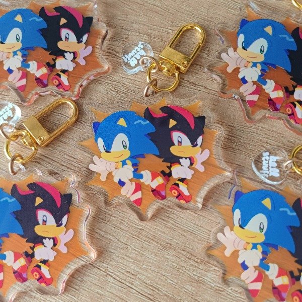 Producto - SONIC-SHADOW llavero