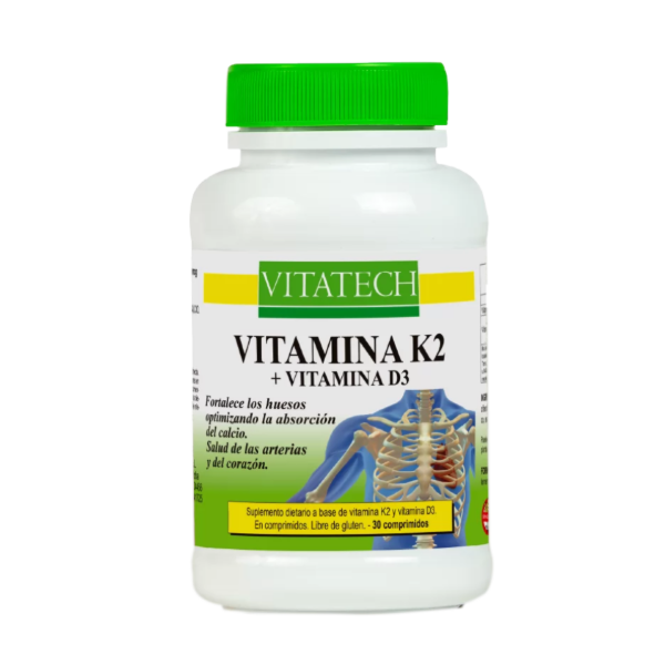 Producto - Vitamina K2 + D3 x 30 comprimidos