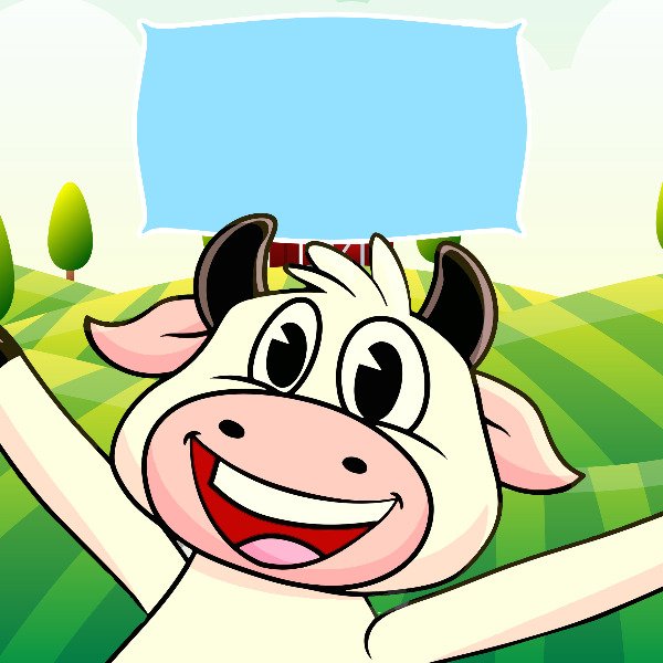 Producto - Set de jardin 4 piezas Personalizado Vaca Lola Granja