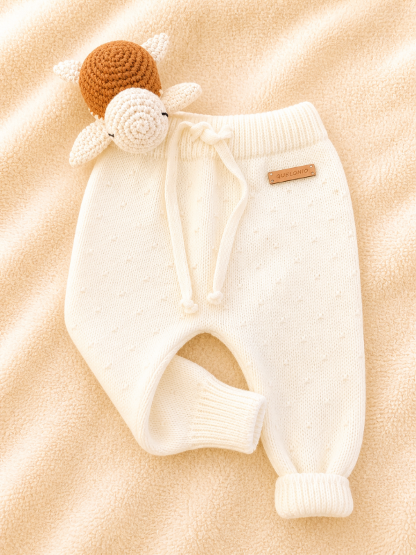 Producto - PANTALON PINTITAS BLANCO