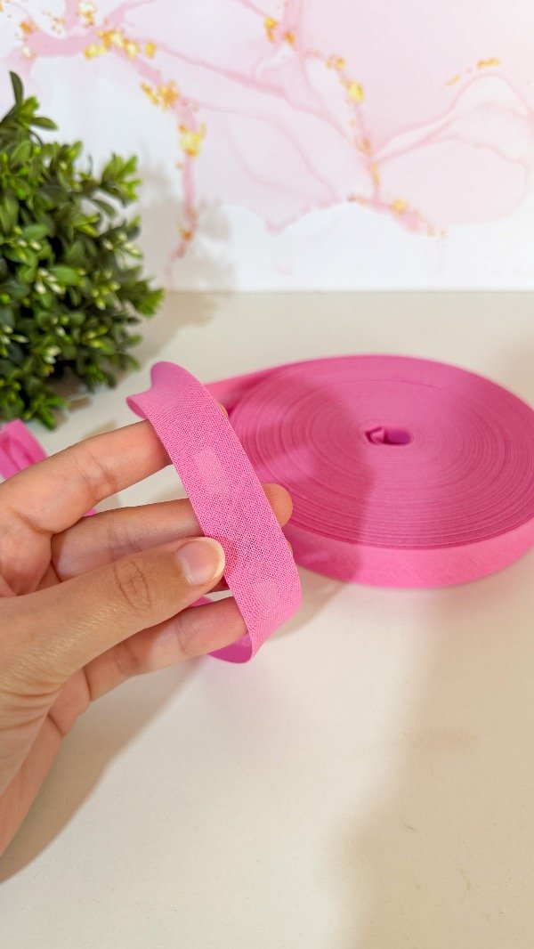 Producto - Cinta bies lisa rosa dior - 3mts