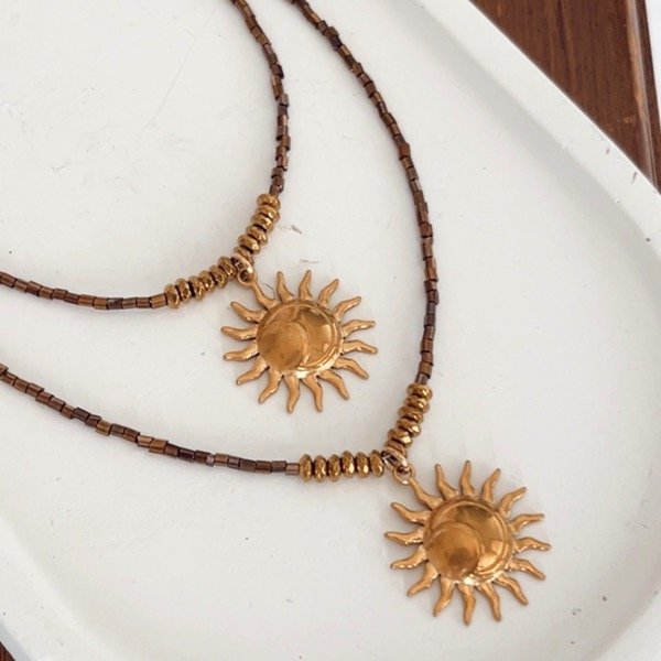 Producto - Collar Ocean Sol y Luna