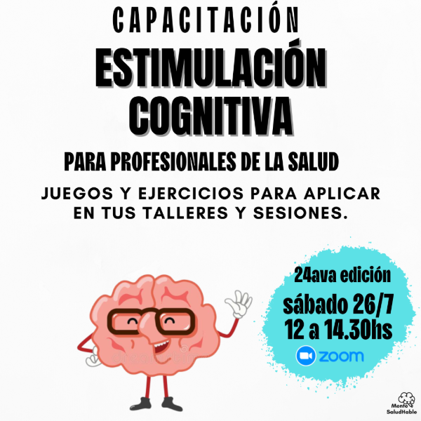 Producto - Capacitación en Estimulación Cognitiva para profesionales de la salud