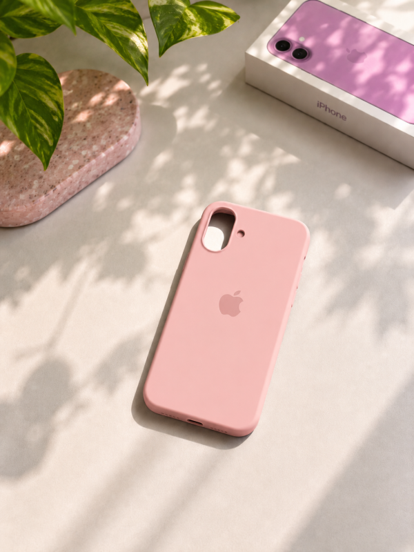 Producto - Silicone case rosa bebe