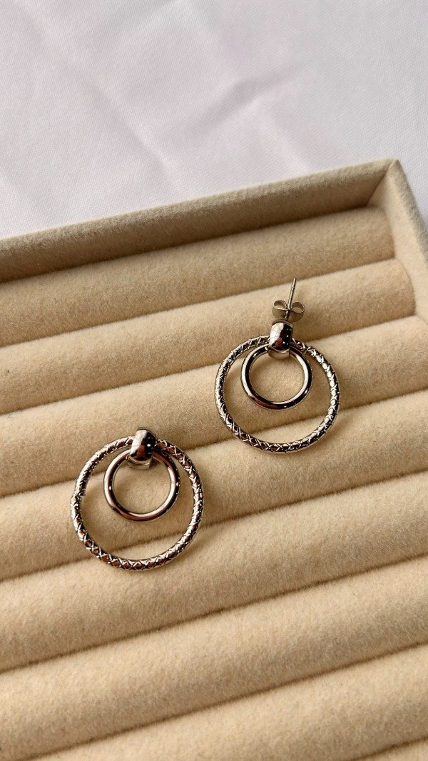 Producto - Aros MARA plateados