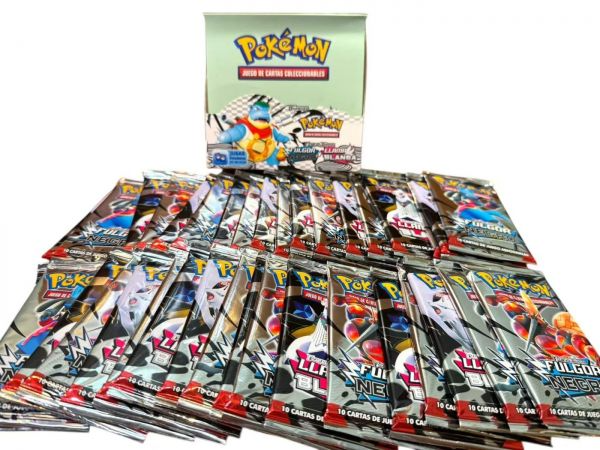 Producto - Cartas en Sobre Pokemon Fulgor Negro + Llama Blanca - 10un - Replicas
