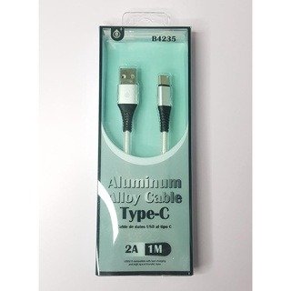 Producto - Cable Usb Tipo C de Aluminio Carga Rápida 2A tipo cordón 1 metro