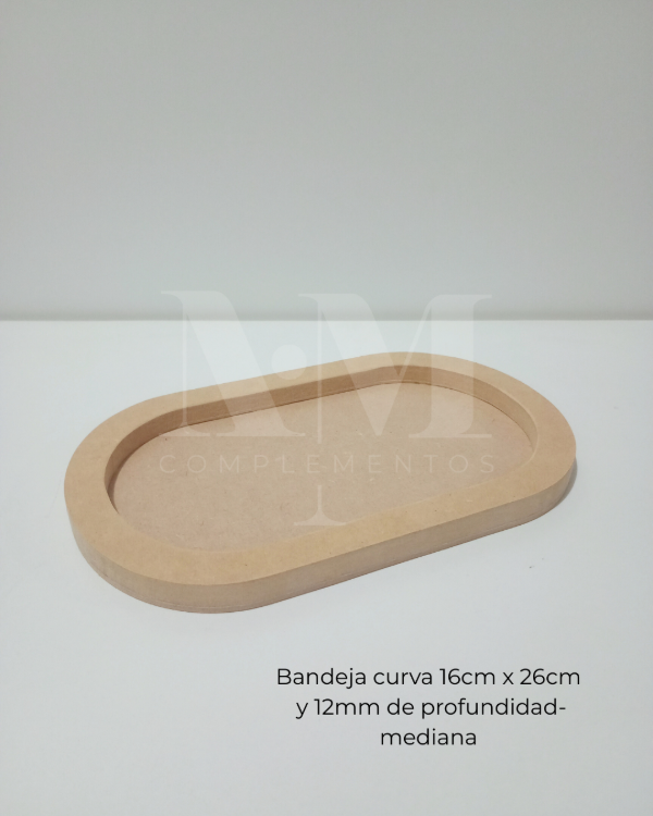 Producto - Bandeja en crudo curva mediana