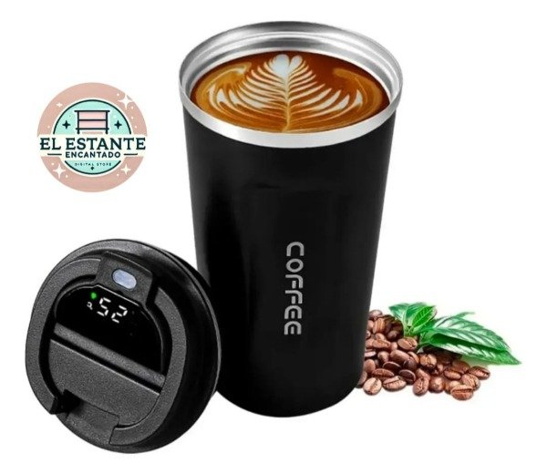 Producto - VASO CAFETERO DE ACERO CON SENSOR