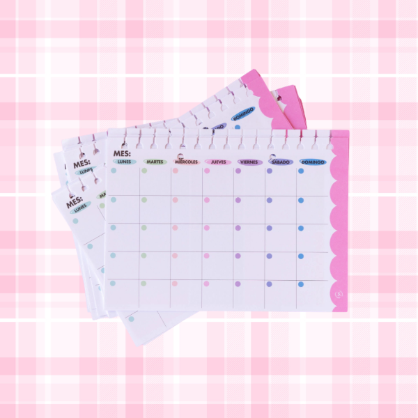 Producto - Planificador Mensual A5 Punto Cero