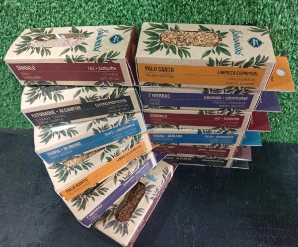 Producto - Pack x 12 Sahumitos por unid. Sagrada Madre (Purificación y Prosperidad)
