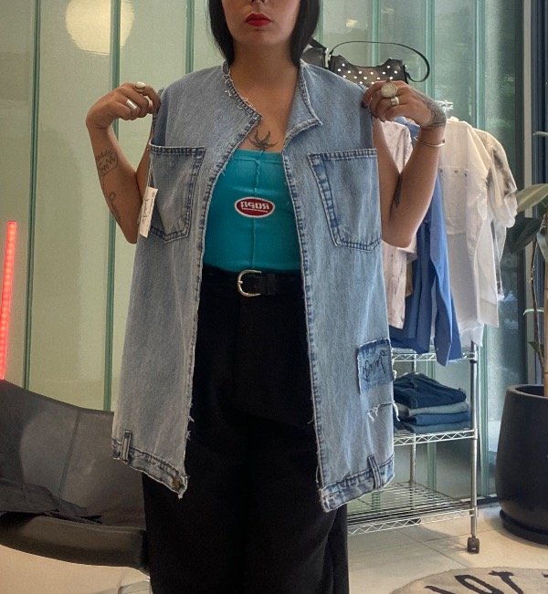 Producto - CHALECO DE JEAN