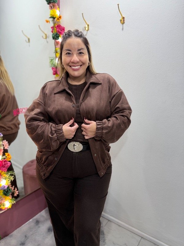 Producto - Bomber gamuza Prisma