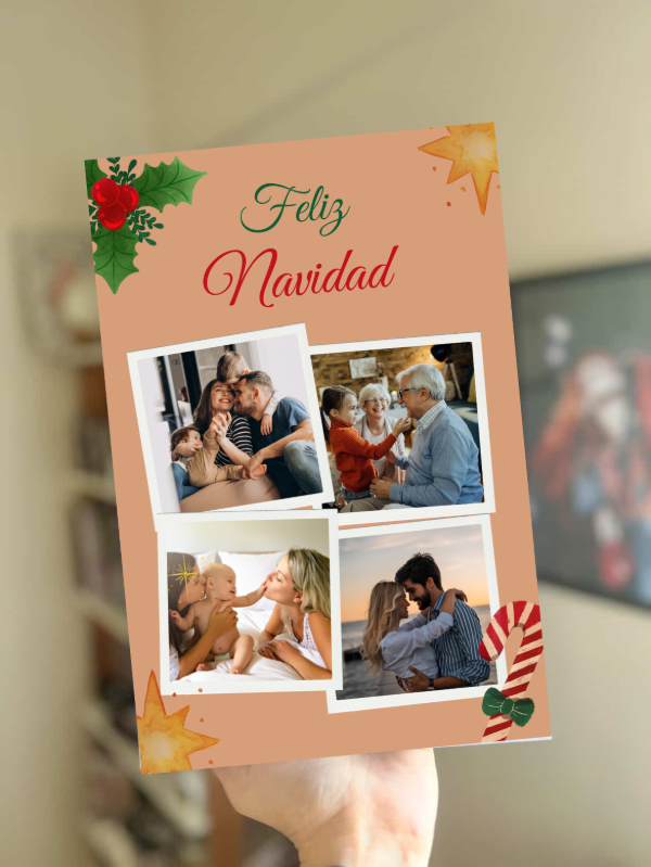 Producto - Cuadro Navidad Regalo bastidor 20x30cm