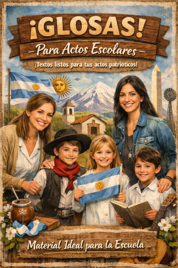 Producto - Glosas, discursos y clases alusivas para actos