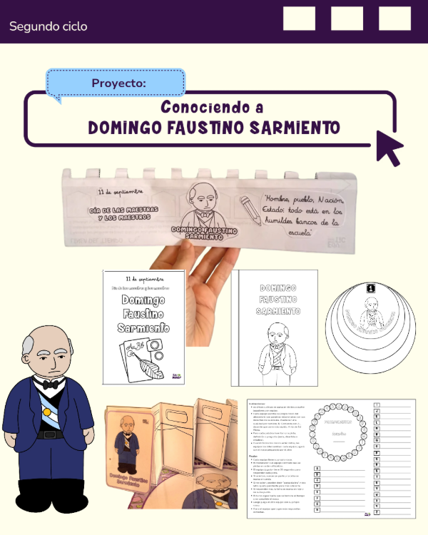 Producto - 11 DE SEPTIEMBRE: CONOCIENDO A DOMINGO FAUSTINO SARMIENTO - SEGUNDO CICLO